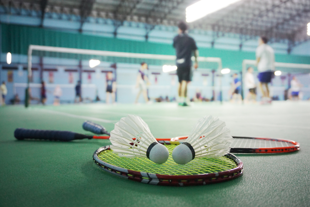 Actividad de bádminton para grupos Actividad para grupos