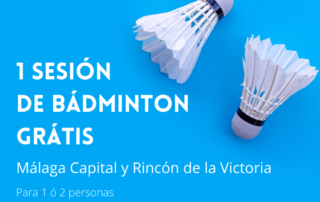 Sesión de Bádminton gratis