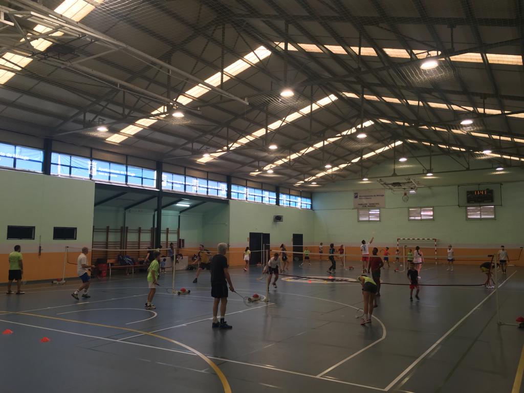 Badminton Malaga. Escuela de bádminton Jose Paterna