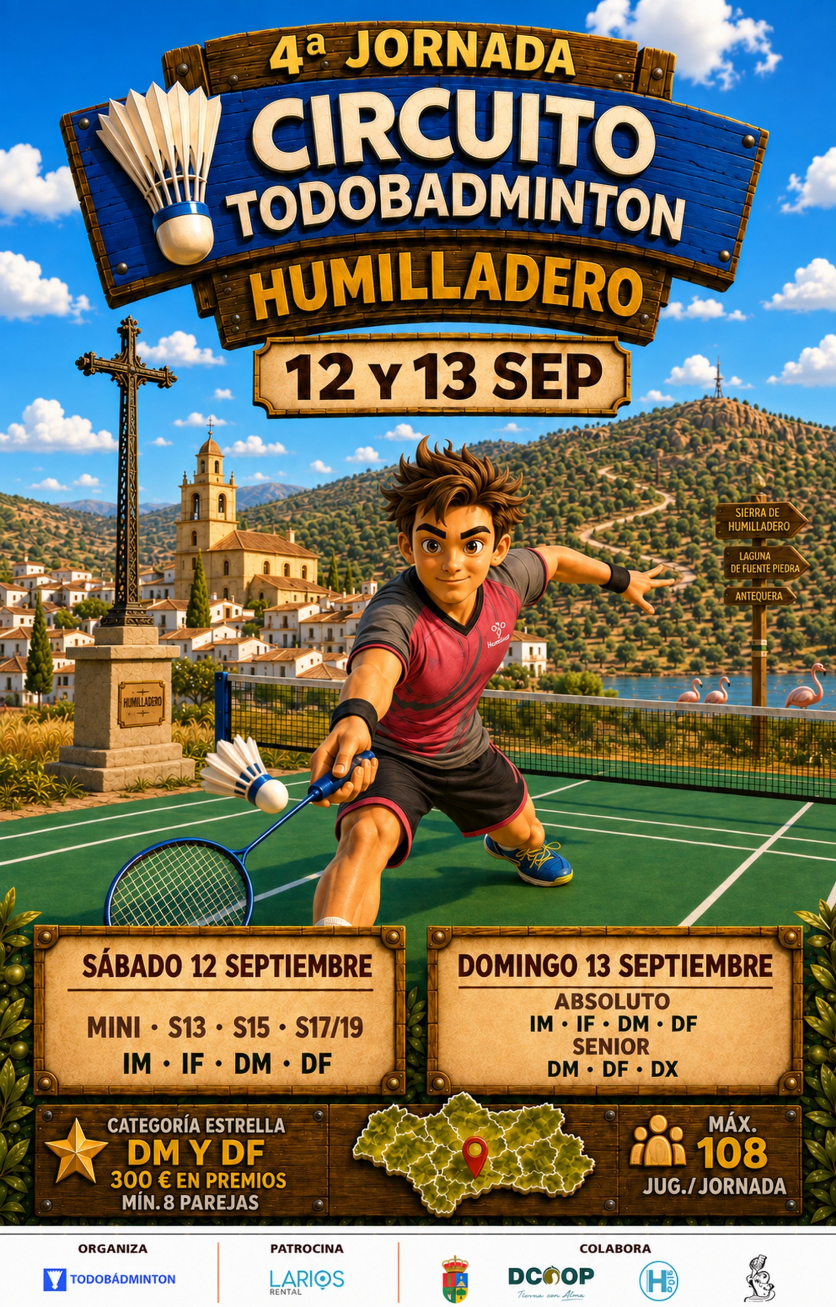 4ª Jornada del Circuito Todobadminton 2026 en Humilladero
