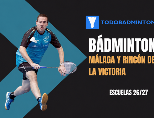 Escuelas de bádminton 2026/27 en Málaga y Rincón de la Victoria